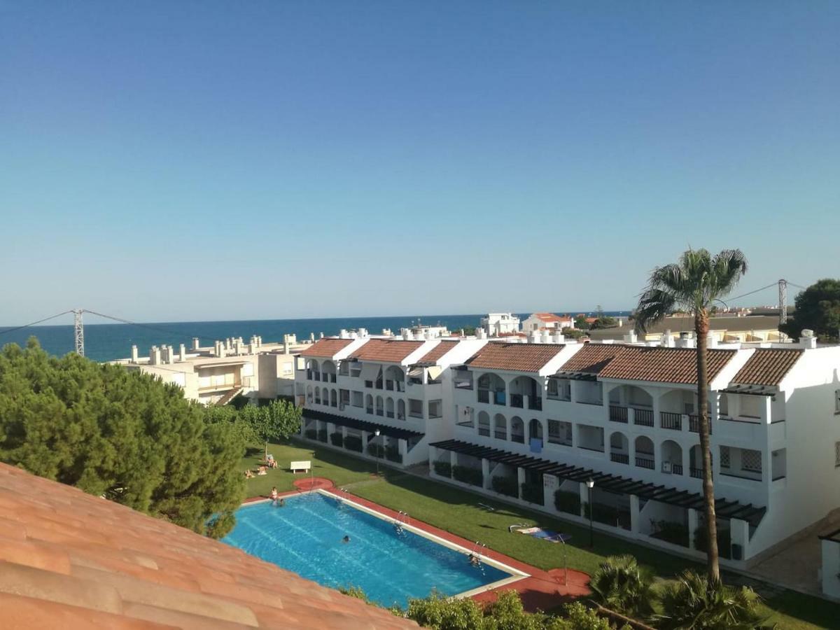 Apartamento con terraza privada y piscinas Vinarós Exterior foto